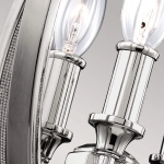 Mała lampa wisząca Corinne – 3 źródła światła FE-CORINNE-3P-S Elstead Lighting