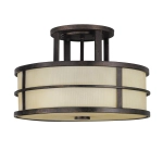kinkiecik.pl Półplafon Fusion – 3 źródła światła FE-FUSION-SF Elstead Lighting