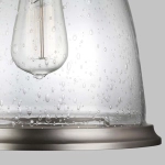 Lampa wisząca Hobson – 1 źródło światła – Satynowy nikiel FE-HOBSON-P-M-SN Elstead Lighting