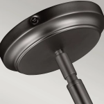 Lampa wisząca Hobson – 1 źródło światła – Satynowy nikiel FE-HOBSON-P-M-SN Elstead Lighting