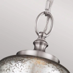Mała lampa wisząca Hounslow – 1 źródło światła – Szczotkowana stal FE-HOUNSLOW-P-BS Elstead Lighting