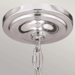 Mała lampa wisząca Hounslow – 1 źródło światła – Polerowany nikiel FE-HOUNSLOW-P-PN Elstead Lighting