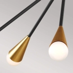 Żyrandol Jax – 10 źródeł światła – Czarny FE-JAX10-MB Elstead Lighting