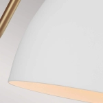 Kinkiet Joan – 1 źródło światła – Matowa biel / Oksydowany mosiądz FE-JOAN1-MW Elstead Lighting
