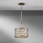 Lampa wisząca Lucia – 1 źródło światła FE-LUCIA-P-C Elstead Lighting
