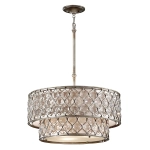 kinkiecik.pl Żyrandol Lucia – 6 źródeł światła FE-LUCIA-P-E-2TR Elstead Lighting
