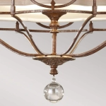 Lampa wisząca Marcella – 3 źródła światła FE-MARCELLA-P Elstead Lighting