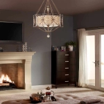Lampa wisząca Marcella – 3 źródła światła FE-MARCELLA-P Elstead Lighting