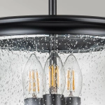 Lampa wisząca Pickering Lane – 3 źródła światła – Czarny FE-PICKERING-LANE-SF-BLK Elstead Lighting