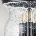 Lampa wisząca Pickering Lane – 3 źródła światła – Czarny FE-PICKERING-LANE-SF-BLK Elstead Lighting