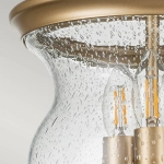 Półplafon Pickering Lane – 3 źródła światła – Naturalny mosiądz FE-PICKERING-LANE-SF-PNBR Elstead Lighting
