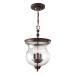 Lampa wisząca Pickering Lane – 3 źródła światła – Stary brąz FE-PICKERING-LANE-SF Elstead Lighting