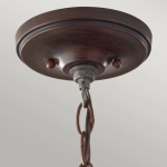 Lampa wisząca Pickering Lane – 3 źródła światła – Stary brąz FE-PICKERING-LANE-SF Elstead Lighting