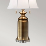 Lampa stołowa Stateroom – 2 źródła światła – Ciepły mosiądz FE-STATEROOM-TL-BB Elstead Lighting