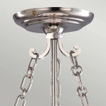 Mała lampa wisząca Finsbury Park – 3 źródła światła – Polerowany nikiel FP-P-S-POL-NCKL Elstead Lighting