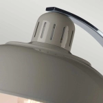 Lampa biurkowa Franklin – 1 źródło światła – Szara FRANKLIN-GREY Elstead Lighting