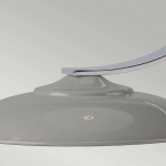 Lampa biurkowa Franklin – 1 źródło światła – Szara FRANKLIN-GREY Elstead Lighting