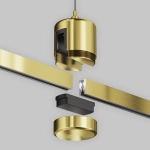 Zawieszka linowa Hang z prostym złączem zasilającym Flarity TRA157SW-IPC1-BS Maytoni - zdjęcie dodatkowe 2