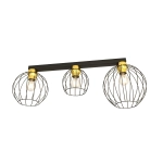 Lampa sufitowa NEST 3 BL GOLD 1370/3 EMIBIG Lighting - zdjęcie produktu
