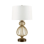Lampa stołowa Lafitte – 1 źródło światła – Przecierane złoto GN-LAFITTE-TL-GD Elstead Lighting