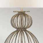 Lampa stołowa Lafitte – 1 źródło światła – Przecierane srebro GN-LAFITTE-TL-SV Elstead Lighting