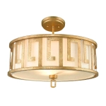 Duża lampa wisząca Lemuria – 3 źródła światła GN-LEMURIA-P-L Elstead Lighting