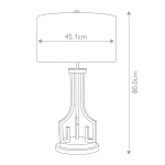 Lampa stołowa Lemuria – 1 źródło światła GN-LEMURIA-TL Elstead Lighting
