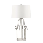 kinkiecik.pl Lampa stołowa Stella – 1 źródło światła – Przecierane srebro GN-STELLA-TL-SV Elstead Lighting
