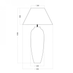 GRANADA lampa stołowa L208162325 4Concepts L208162325 - zdjęcie 4