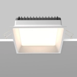 Lampa wpuszczana Okno 3000-4000-6000K 1x24W 100° DL056-24W3-4-6K-W Maytoni - zdjęcie dodatkowe 1