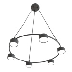 Lampa wisząca STARLIT 6 BL 1372/6 EMIBIG Lighting - zdjęcie produktu