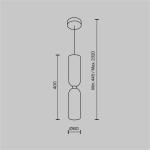 Lampa wisząca Memory MOD177PL-01W Maytoni - zdjęcie dodatkowe 9