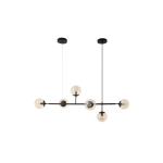 Lampa wisząca Helios 6 (black) AZ4698 AZZARDO