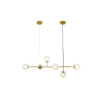Lampa wisząca Helios 6 (gold) AZ4699 AZZARDO