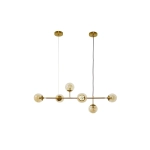 Lampa wisząca Helios 6 (gold) AZ4699 AZZARDO