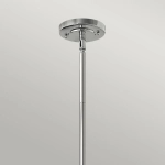 Lampa wisząca Amelia – 1 źródło światła – Chrom HK-AMELIA-P-M-CM Elstead Lighting