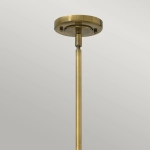 Lampa wisząca Amelia – 1 źródło światła – Ciemny brąz HK-AMELIA-P-M-RB Elstead Lighting