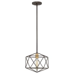 kinkiecik.pl Mała lampa wisząca Astrid – 1 źródło światła HK-ASTRID-MP Elstead Lighting