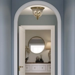 Plafon Cambridge – 3 źródła światła HK-CAMBRIDGE-F-B Elstead Lighting