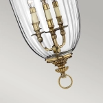Duża lampa wisząca Cambridge – 3 źródła świtała HK-CAMBRIDGE-P-L Elstead Lighting