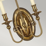 Kinkiet Cambridge – 2 źródła światła HK-CAMBRIDGE2-B Elstead Lighting