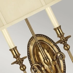 Kinkiet Cambridge – 2 źródła światła HK-CAMBRIDGE2-B Elstead Lighting