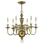 Żyrandol Cambridge – 6 źródeł światła HK-CAMBRIDGE6 Elstead Lighting