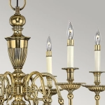 Żyrandol Cambridge – 6 źródeł światła HK-CAMBRIDGE6 Elstead Lighting