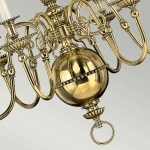 Żyrandol Cambridge – 6 źródeł światła HK-CAMBRIDGE6 Elstead Lighting