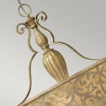 Lampa wisząca Carabel – 3 źródła światła HK-CARABEL-P-B Elstead Lighting