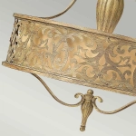 Lampa wisząca Carabel – 3 źródła światła HK-CARABEL-P-B Elstead Lighting