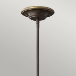 Mała lampa wisząca Cello – 1 źródło światła HK-CELLO-P-A Elstead Lighting