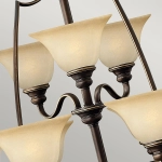 Żyrandol Cello – 15 źródeł światła HK-CELLO15 Elstead Lighting