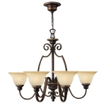 Żyrandol Cello – 6 źródeł światła HK-CELLO6 Elstead Lighting